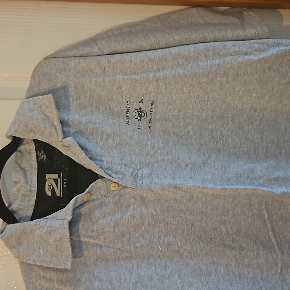 RUE21 shirt, Grey, size: Large